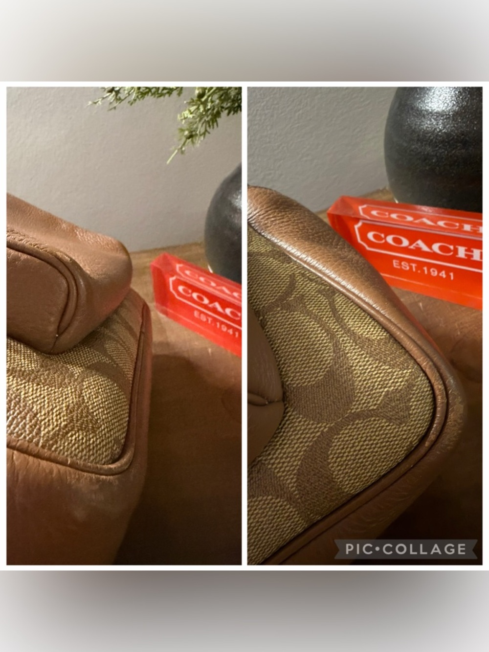 Coach Court Signature Backpack - Picture 6 of 16